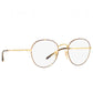 Ray-Ban RB3582V 2945 Tortoise with Gold Full Rim Round Metal Eyeglasses Frames 8053672823615