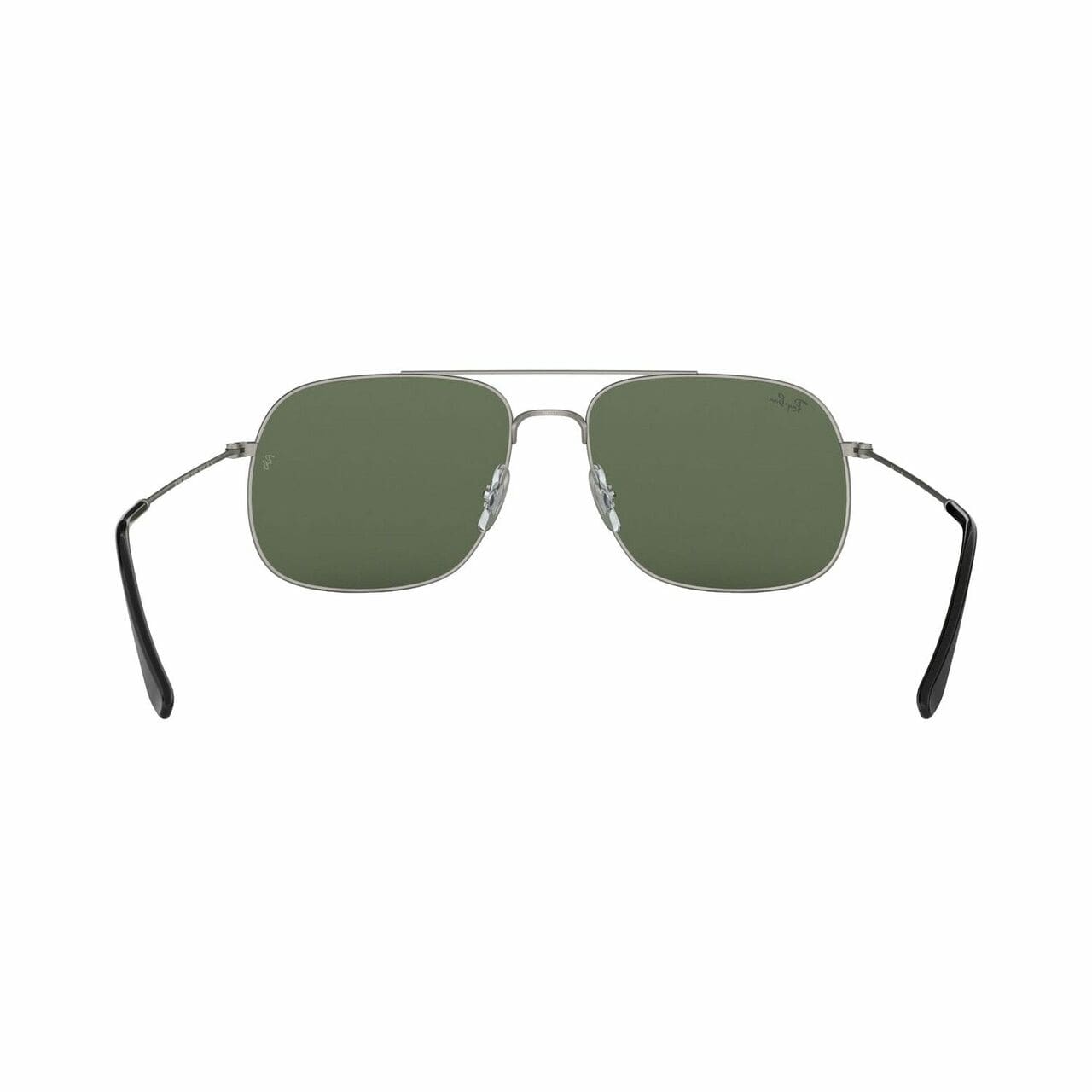 Ray-Ban RB3595-911671 Silver Square Green Classic Lens 