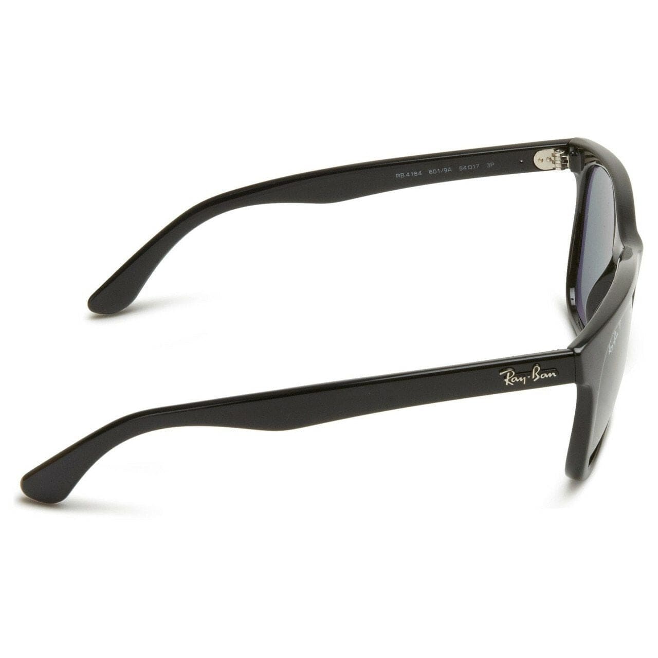 Ray-Ban RB4184 601/9A Hightstreet Sunglasses Black Frame Polarized Green Classic G-15 Lens