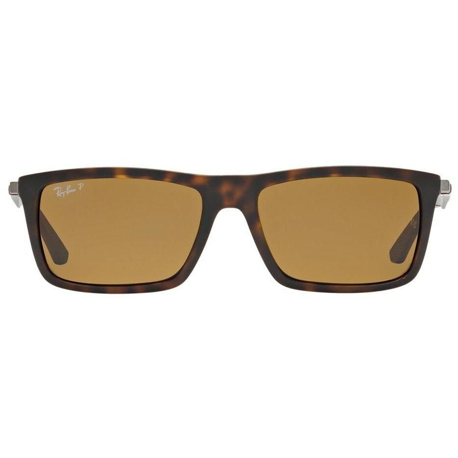 Ray-Ban RB4214 609283 Brown Classic B-15 Polarized Lens Matte Havana Sunglasses