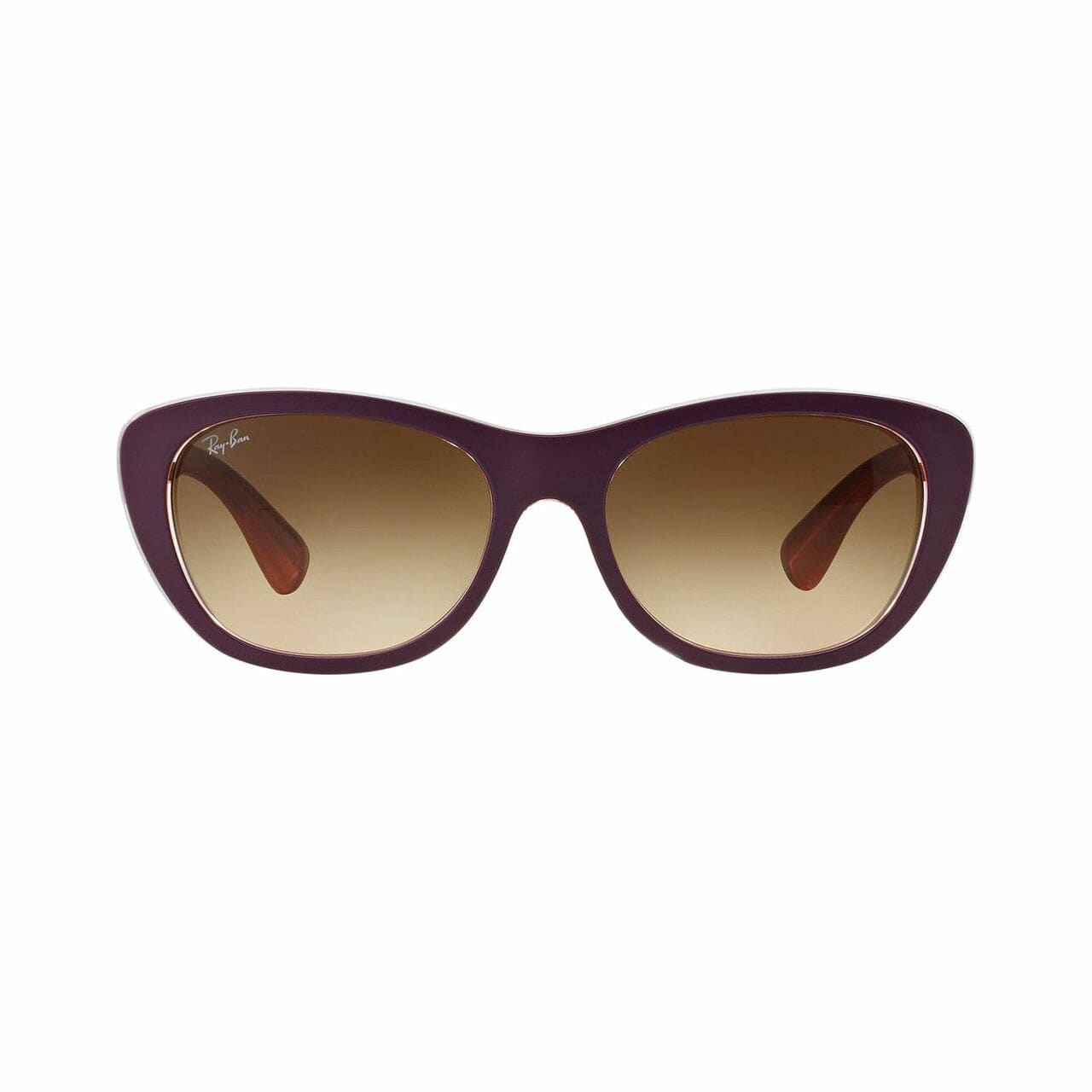 Ray-Ban RB4227-619213 Matte Violet Cat Eye Brown Gradient Lens Women's Sunglasses 8053672454024