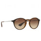Ray-Ban RB4243-865/13 Youngster Tortoise Gunmetal Round Sunglasses Frames with Brown Gradient Lenses 8053672560855