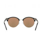 Ray-Ban RB4246F 1197Z2 Clubround Black Round Sunglasses Frames with Copper Flash Lenses 8053672751871