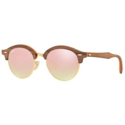 Ray-Ban RB4246M Clubround Wood Clubmaster Copper Gradient 