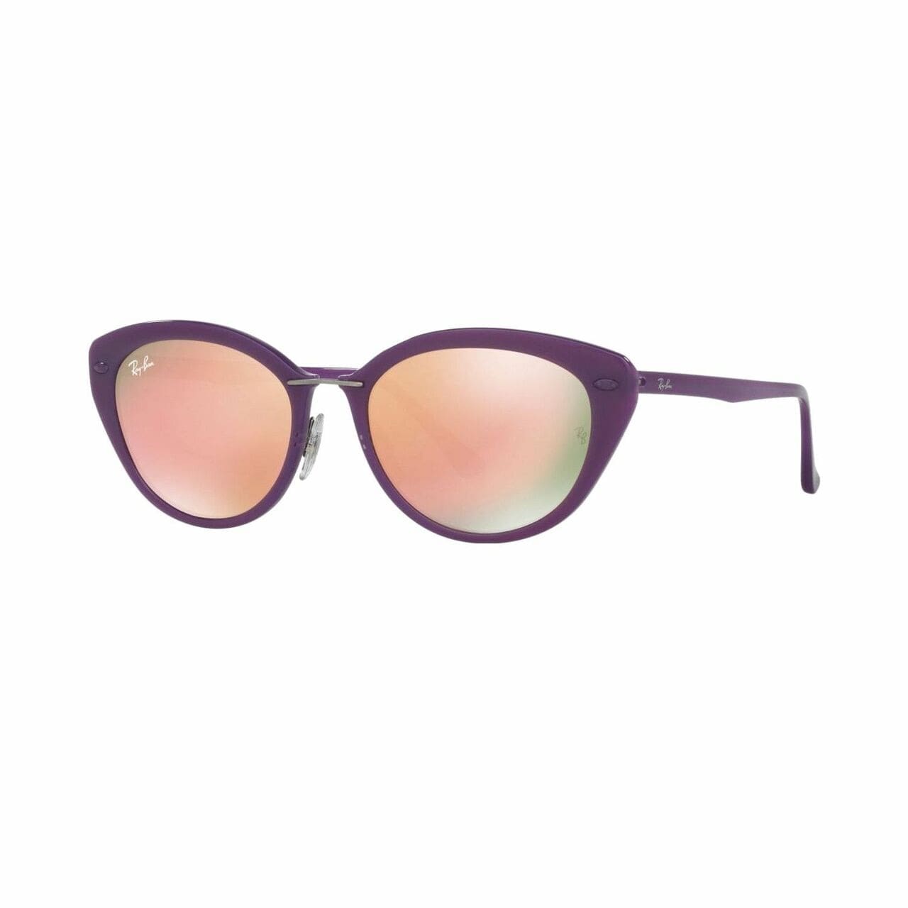 Ray-Ban RB4250-60342Y Violet Cat Eye Copper Mirror Lens Sunglasses 8053672573398