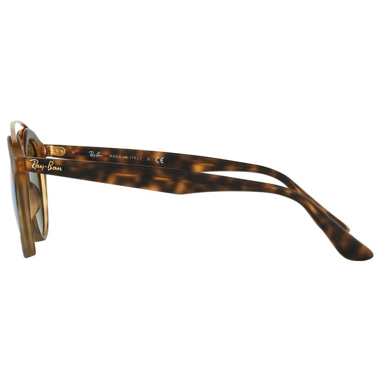 Ray-Ban RB4256 60923R Gatsby I Sunglasses Tortoise / Gold Frame With Green Mirror Lens 8053672584332