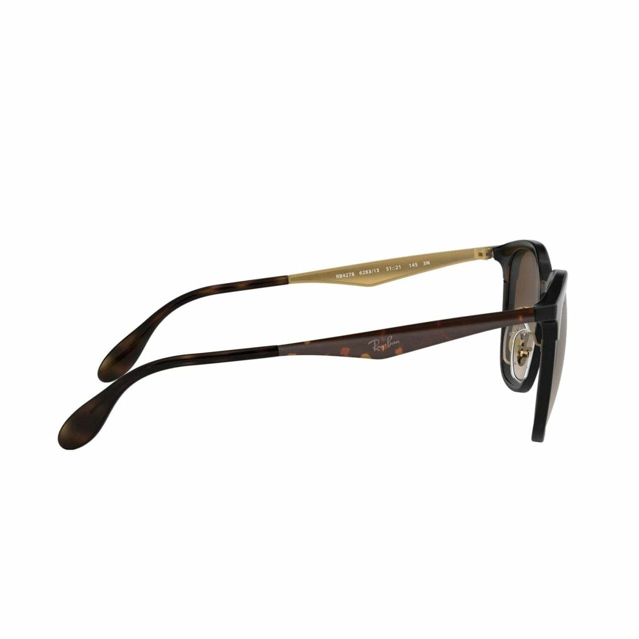 Ray-Ban RB4278-628313 Tortoise Square Injected Brown Gradient Lens Sunglasses 8053672730531