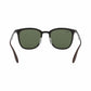 Ray-Ban RB4278-6285A7 Black Brown Square Green Gradient Mirror Lens Injected Sunglasses 8053672730555
