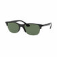 Ray-Ban RB4419-601/71 Black Square Green Classic Lens Men's Sunglasses 8056597035934