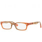Ray-Ban RB5150-5487 Full Rim Women's Peach / Brown Eyeglasses 8053672378726