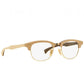 Ray-Ban RB5154M 5558 Clubmaster Wood Optics Brown Eyeglasses 8053672430691