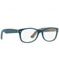Ray-Ban RB5184-5407 Wayfarer Women's Top Blue On Texture Eyeglasses 8053672240627