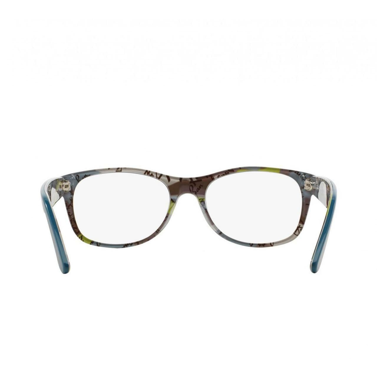 Ray-Ban RB5184-5407 Wayfarer Women's Top Blue On Texture Eyeglasses 8053672240627