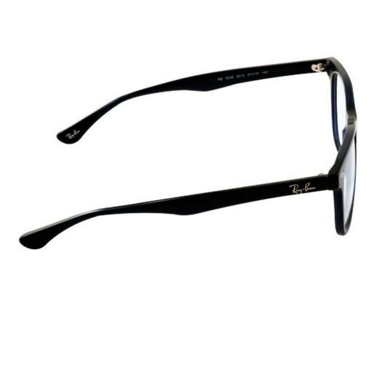 Ray-Ban RB5248-2000 Highstreet Black Square Unisex Acetate Eyeglasses 805289522201
