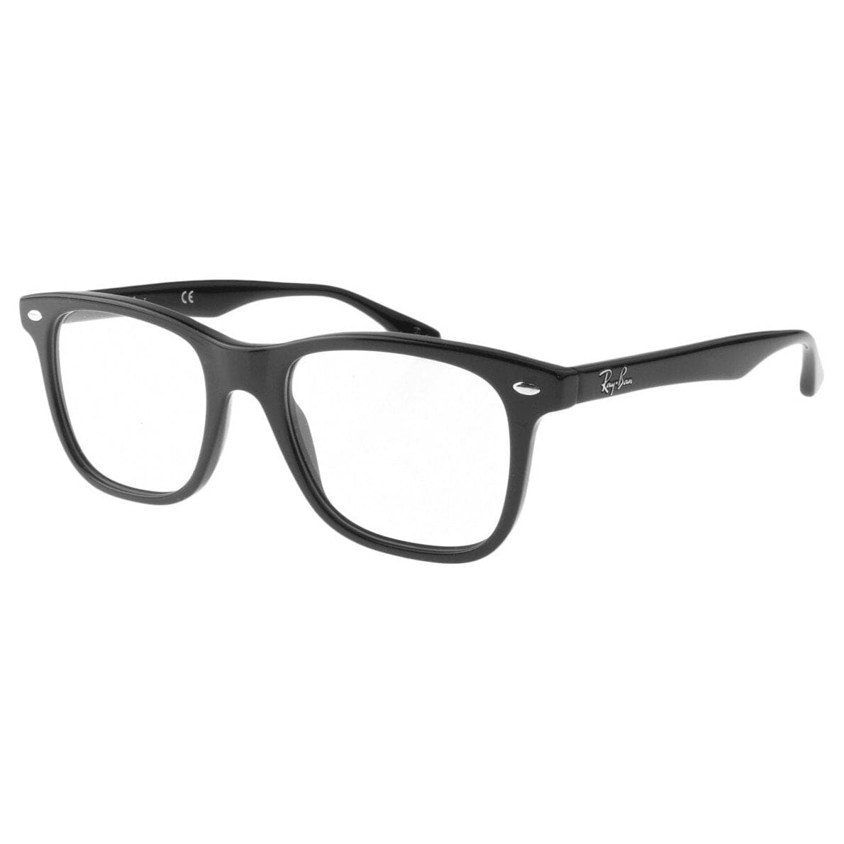 Ray-Ban RB5248-2000 Highstreet Black Square Unisex Acetate Eyeglasses 805289522201
