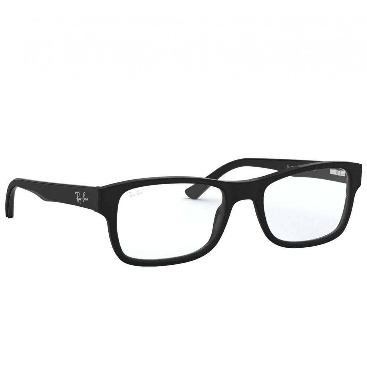 Ray-Ban RB5268-5119 Black Full Rim Rectangular Eyeglasses 