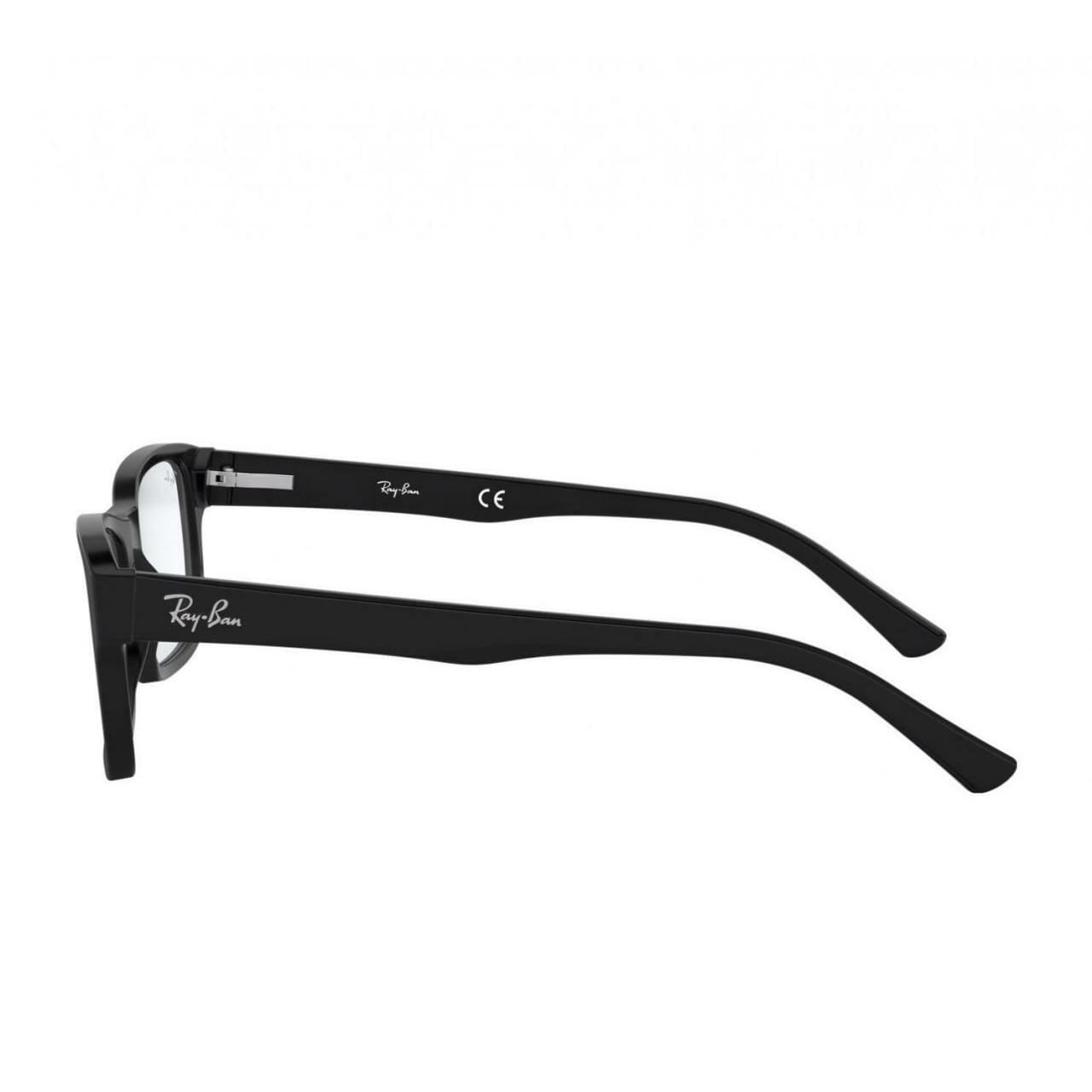 Ray-Ban RB5268-5119 Black Full Rim Rectangular Eyeglasses 