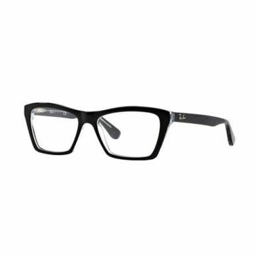 Ray-Ban RB5316-2034 Black Square Women’s Acetate Eyeglasses 