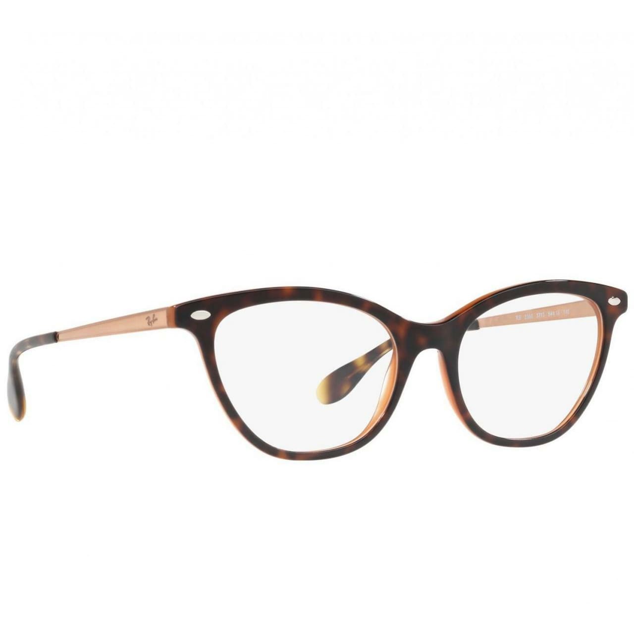 Ray-Ban RB5360-5713 Tortoise / Bronze Copper Full Rim Cat Eye Eyeglasses Frames 8053672786088