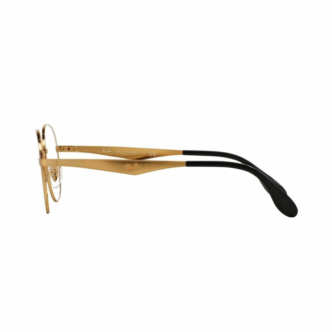 Ray-Ban RB6343-2860 Gold Round Metal Men's Eyeglasses 8053672456165