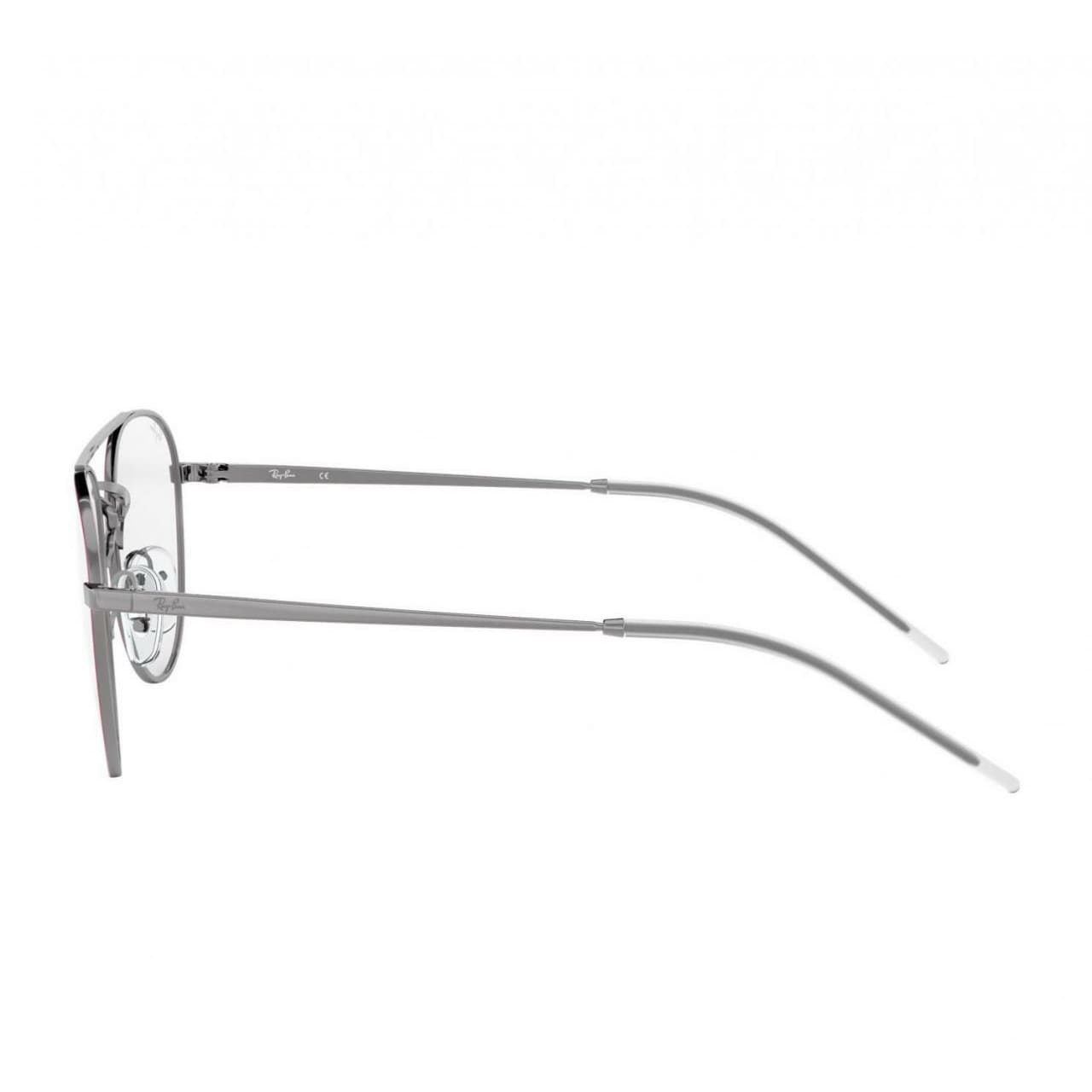 Ray-Ban RB6414-2980 Bordeaux Gunmetal Pilot Metal Eyeglasses Frames 8053672863161