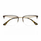 Ray-Ban RB6433-3001 Tortoise Gold Square Women's Metal Eyeglasses 8056597010597