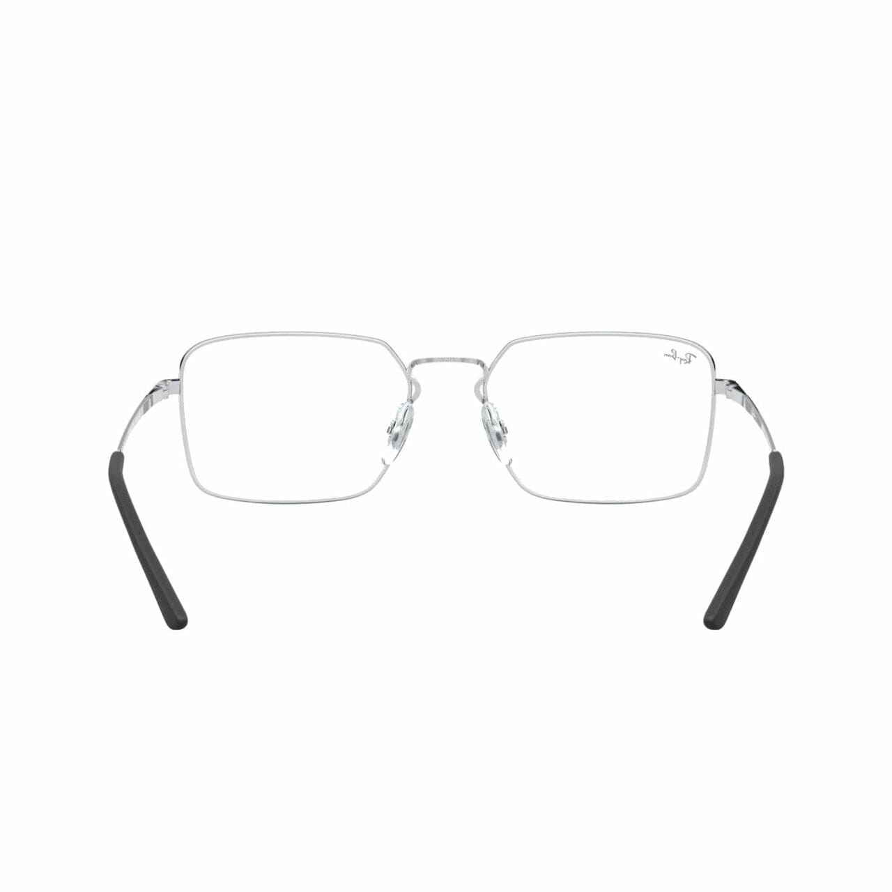 Ray-Ban RB6440-2501 Silver Square Unisex Metal Eyeglasses - 