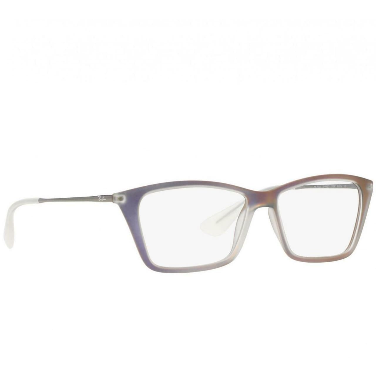 Ray-Ban RB7022-5498 Purple Gunmetal Square Eyeglasses Frames 8053672357608