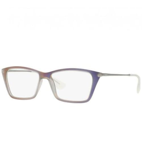 Ray-Ban RB7022-5498 Purple Gunmetal Square Eyeglasses Frames