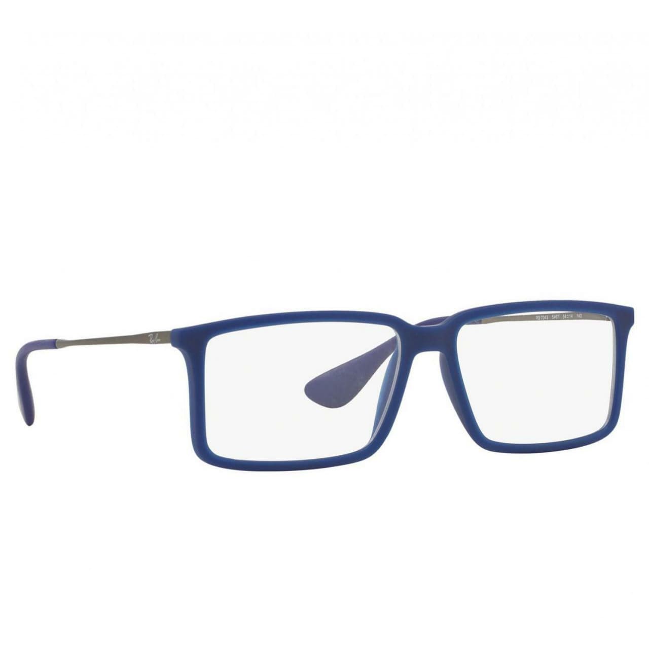 Ray-Ban RB7043-5467 Blue Rectangular Unisex Liteforce Eyeglasses 8053672326710