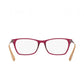 Ray-Ban RB7053-5526 Purple Reddish Gunmetal Square Unisex Nylon Eyeglasses 8053672402810