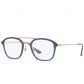 Ray-Ban RB7098-5727 Blue Copper Square Injected Unisex Eyeglasses 8053672783681