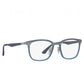 Ray-Ban RB7117-8019 Gunmetal Blue Square Unisex Nylon Eyeglasses 8053672728361
