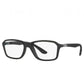 Ray-Ban RB8952 5605 Black Grey Full Rim Rectangular Nylon Eyeglasses Frames 8053672568585