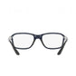 Ray-Ban RB8952 5606 Blue Grey Full Rim Rectangular Nylon Eyeglasses Frames 8053672568639