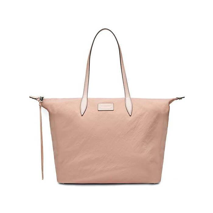 Rebecca Minkoff  Washed Nylon Vintage Pink Women's Shoulder Tote Bag HS18EWNT44-301 191422125959