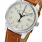 Revue Thommen 16052.2532 Air Speed XL Silver Dial Brown Leather Swiss Automatic Watch 794504251845