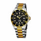 Revue Thommen 17571.2147 Diver Black Dial Two Tone Stainless Steel Swiss Automatic Watch 794504312744