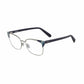 Salvatore Ferragamo SF2160-714 Light Gold Blue Square Women's Metal Eyeglasses 886895321815