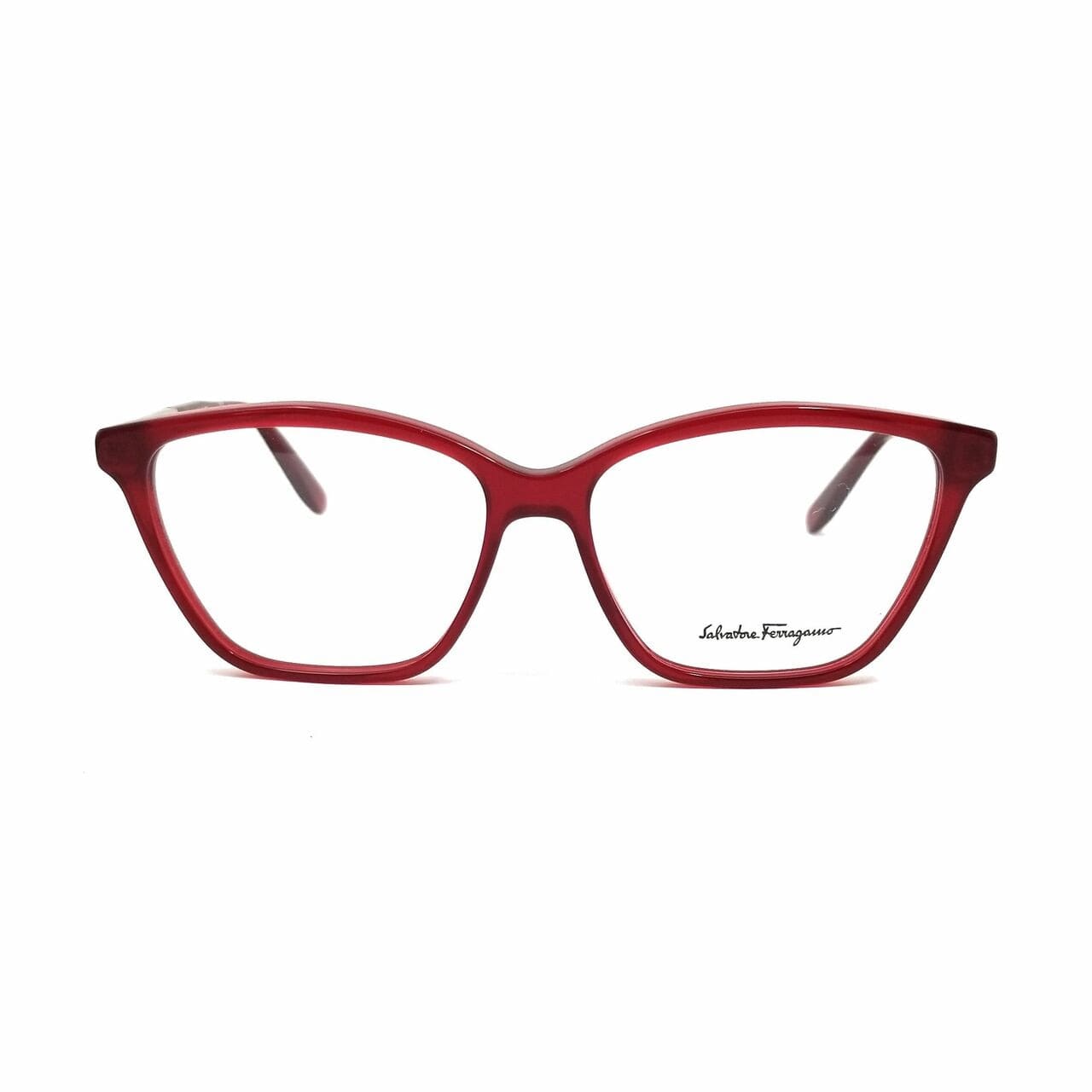 Salvatore Ferragamo SF2804R-634 Crystal Bordeaux Women's Cat-Eye Acetate Eyeglasses 886895325653
