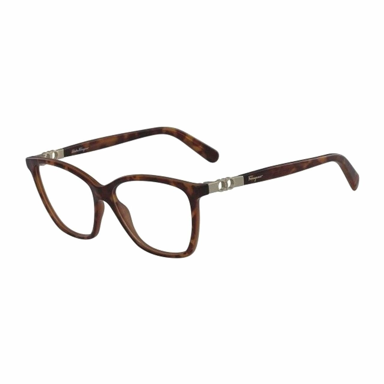 Salvatore Ferragamo SF2814-214 Tortoise Square Women's Plastic Eyeglasses 886895352260