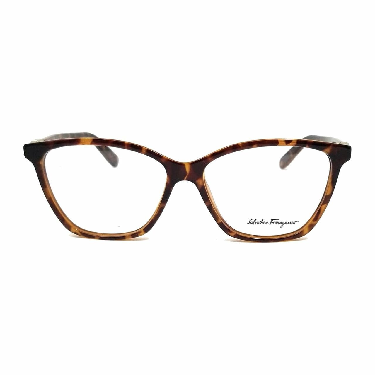 Salvatore Ferragamo SF2814-214 Tortoise Square Women's Plastic Eyeglasses 886895352260