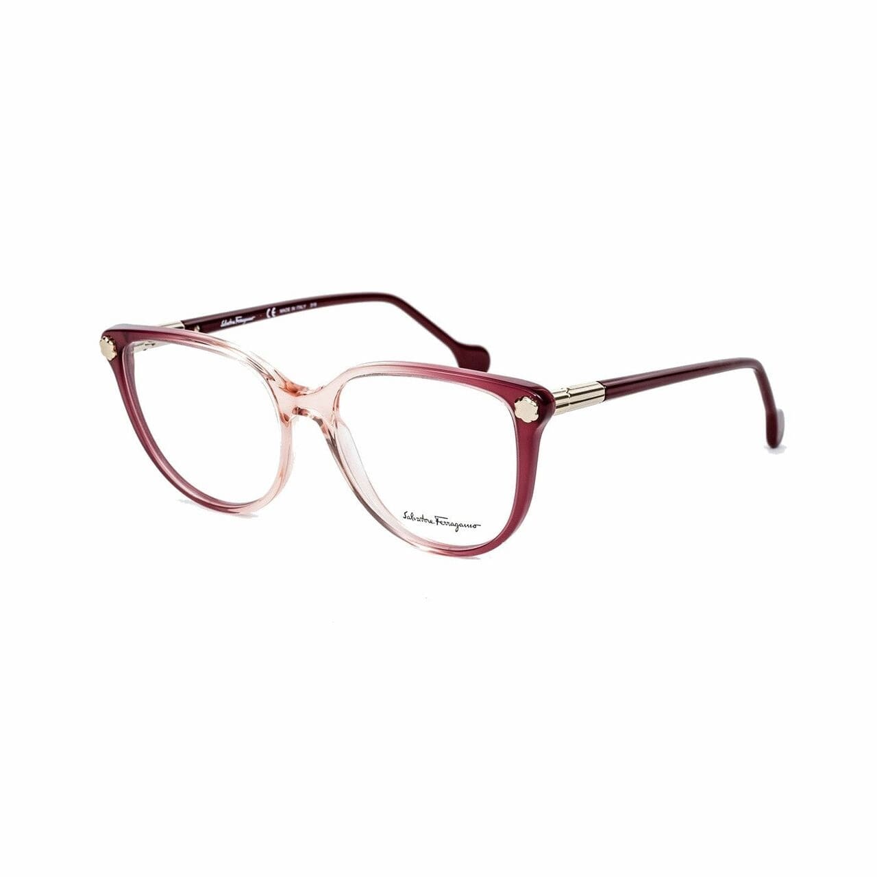 Salvatore Ferragamo SF2828-525 Cyclamen Square Women's Plastic Eyeglasses 886895370790