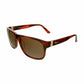 Salvatore Ferragamo SF639S-216 Striped Brown Square Brown Gradient Lens Sunglasses 883121892675