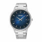 Seiko SGEH89 Essentials Stainless Steel Blue Dial Men's Quartz Watch 029665197801