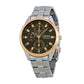 Seiko SNDX46 Conceptual Silver Stainless Steel Brown Dial Men's Chronograph Watch 4954628166791
