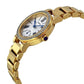 Seiko SRK028 Conceptual Gold Stainless Steel Silver Dial Crystal Accent Watch 4954628174147
