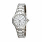 Seiko SRKZ91 Coutura Silver Tone Diamond Bezel Mother of Pearl Dial Women's Watch 029665148353