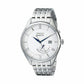 Seiko SRN055 Kinetic White Day of the Week Display Dial Stainless Steel Men's Watch 029665176509