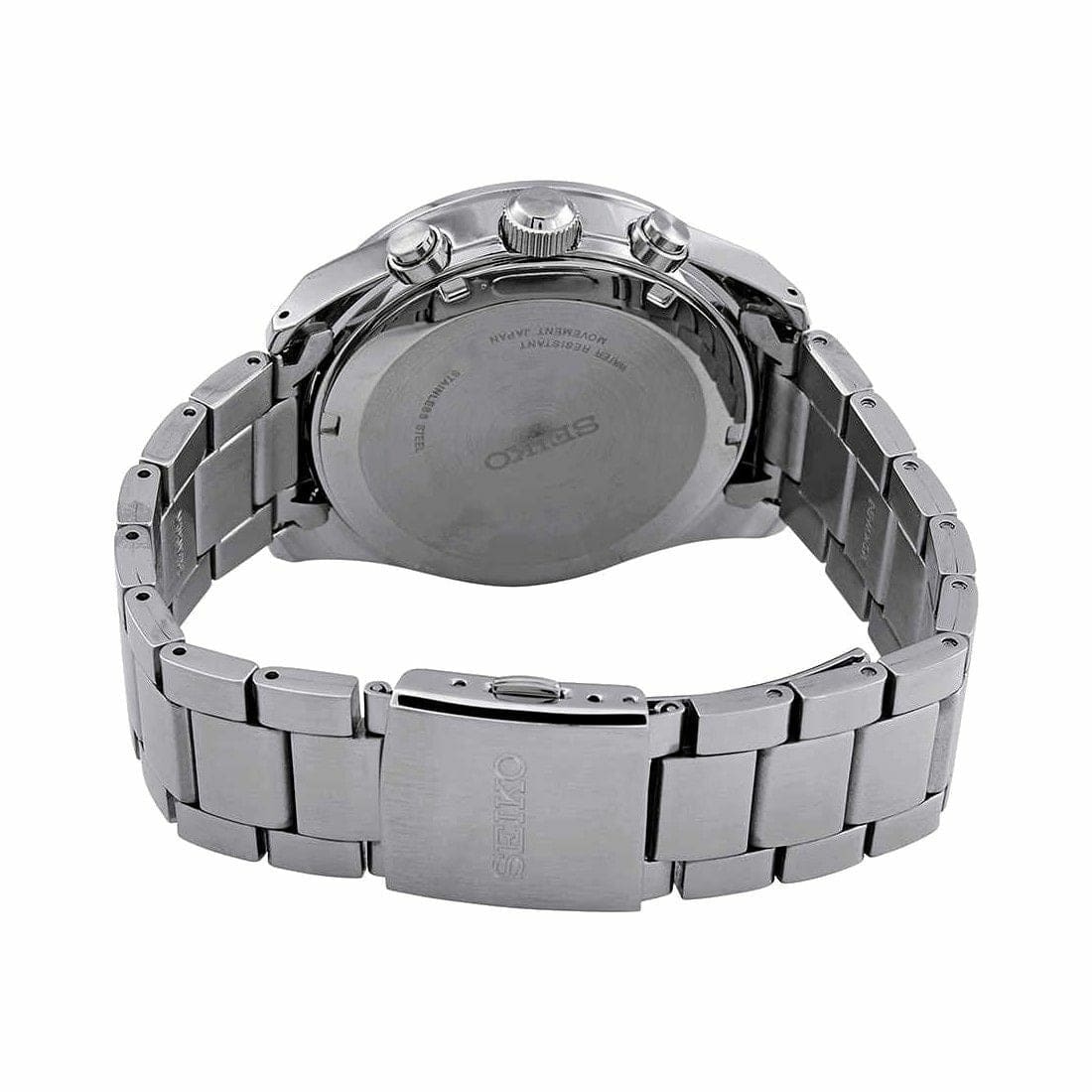 Seiko SSC715 Solar Stainless Steel Grey Dial Men's Chronograph Tachymeter Watch 029665196484